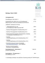 Beitragssaetze Landesinnung Kaelte-Klimatechnik Niedersachsen Sachsen-Anhalt