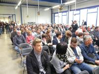 Volles Haus bei der Feierlichkeiten zur Freisprechung der Mechatroniker für Kältetechnik in den Werkstätten der NKF-Springe Volles Haus bei der Freisprechung der Mechatroniker für Kältetechnik 2018