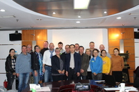 Gruppenbild beim Besuch der China Refrigeration and Air-Conditioning Industry Association